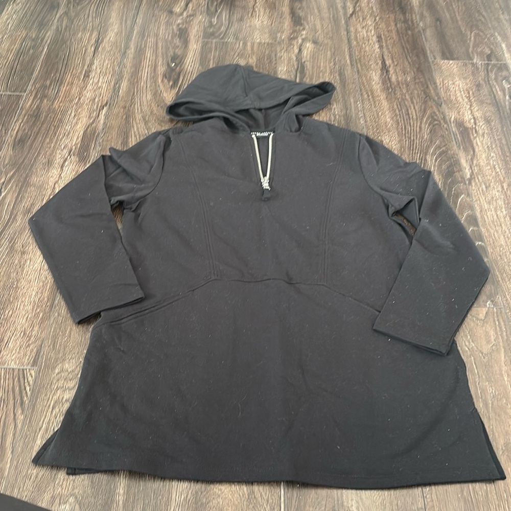 Susan Graver Weekend Hooded Tunic